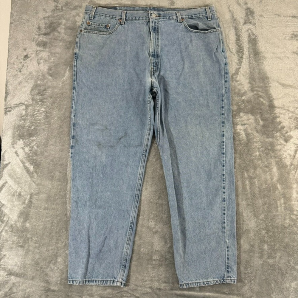Levis 550 Jeans Mens 44x30 (Actual 40x30) Blue Relaxed Fit Vintage Y2K